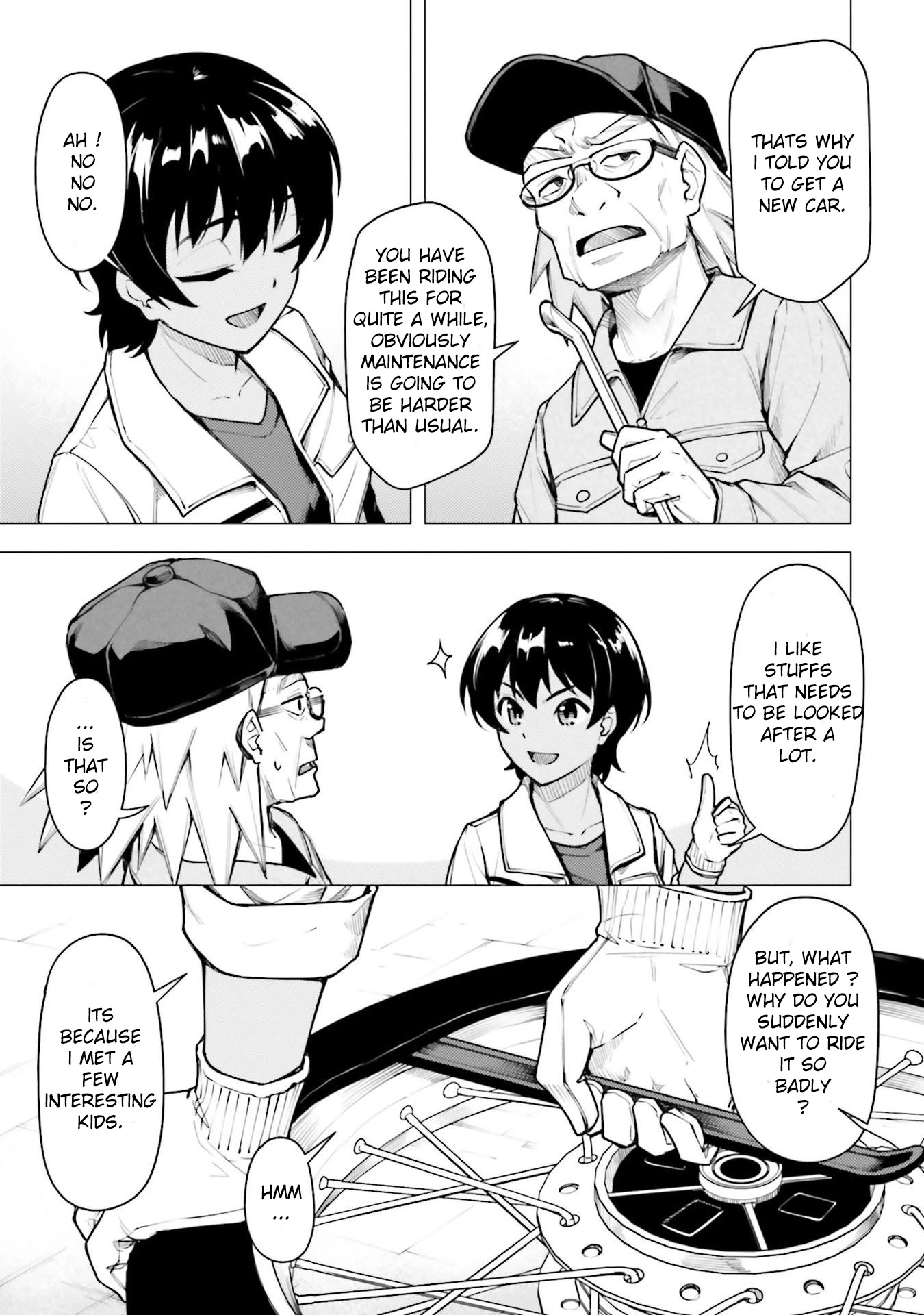 Super Cub Chapter 16.5 page 4 - Chapter 16.5: Children with hands