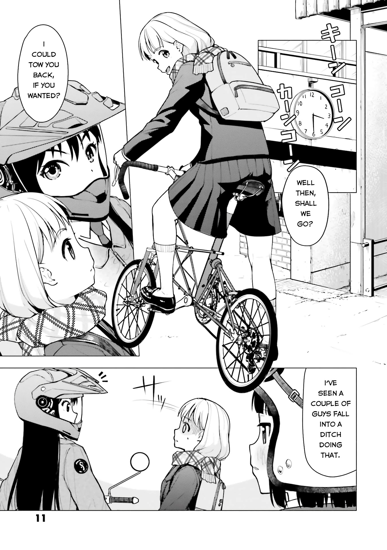 Super Cub Chapter 17 page 12 - Chapter 17: Shii's Place