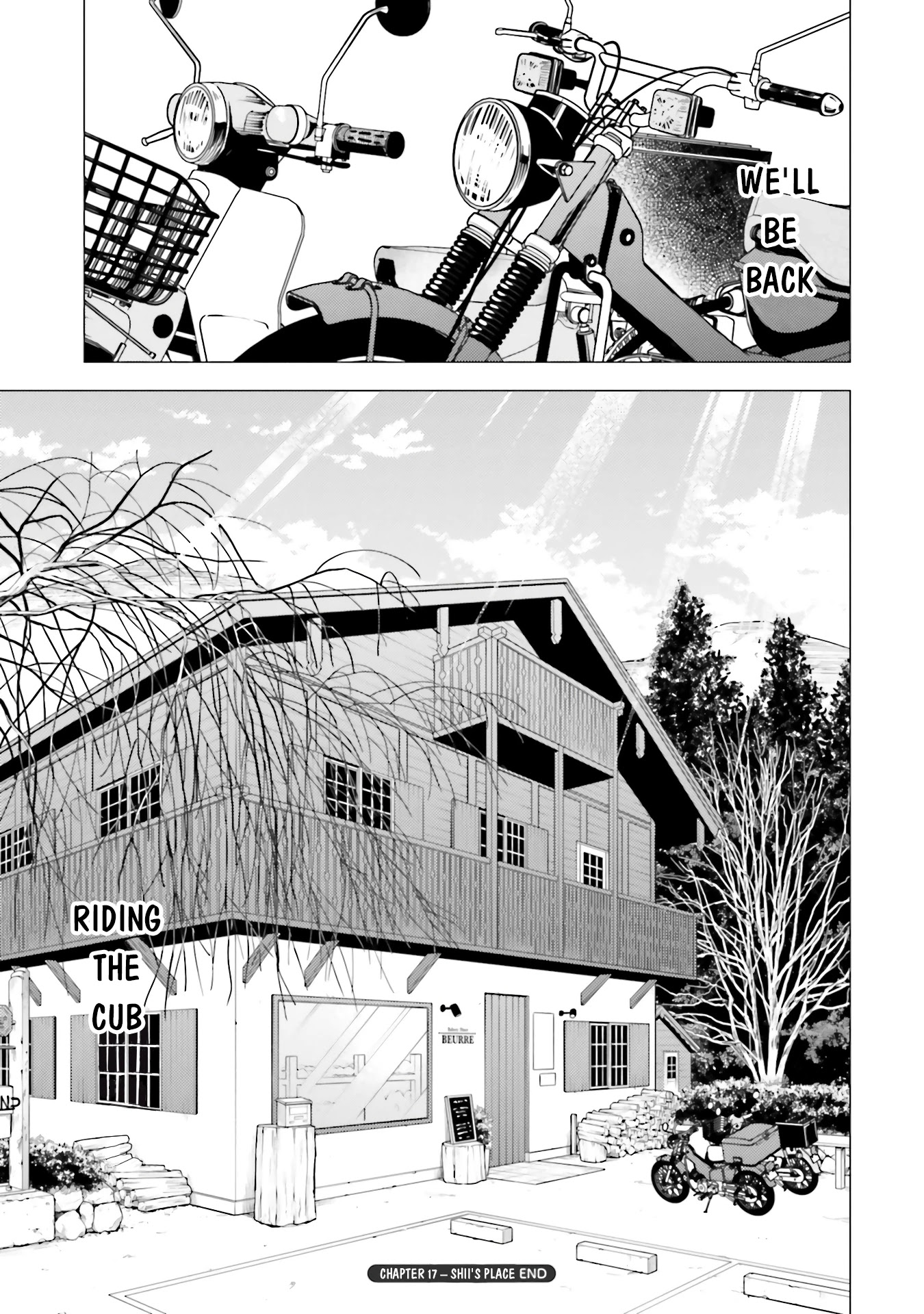 Super Cub Chapter 17 page 32 - Chapter 17: Shii's Place
