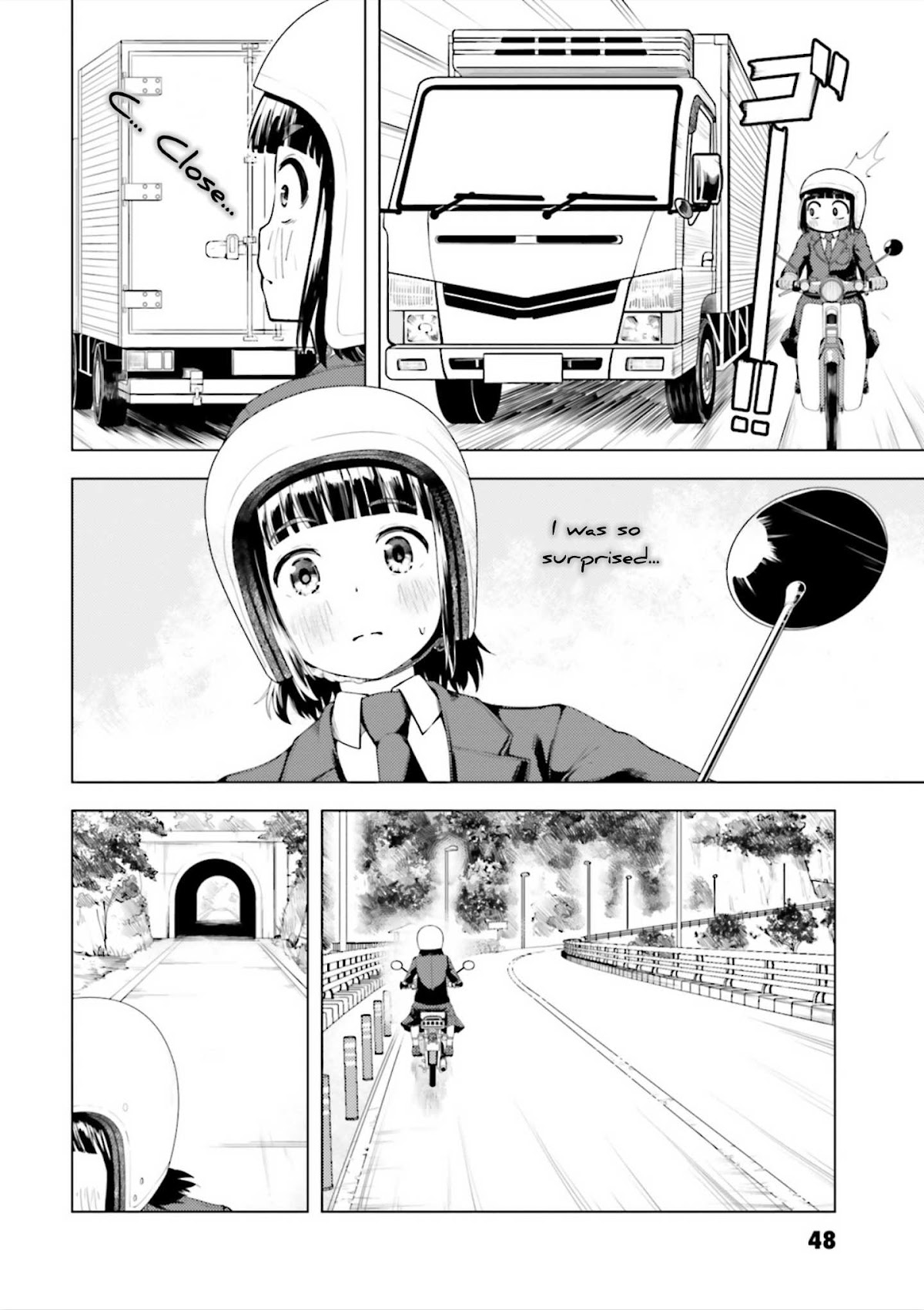Super Cub Chapter 2 page 2 - Chapter 2: Gasu Ketsu "Out of Gas"