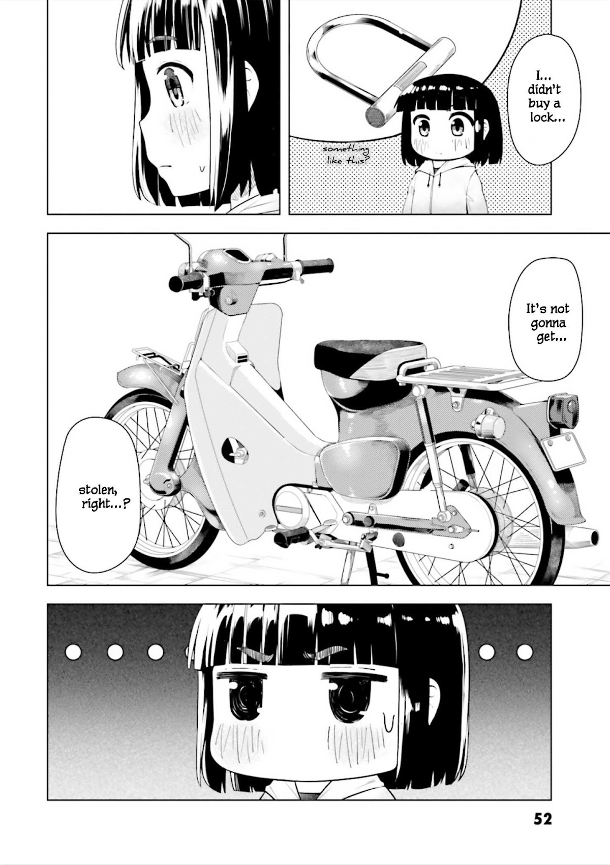 Super Cub Chapter 2 page 6 - Chapter 2: Gasu Ketsu "Out of Gas"