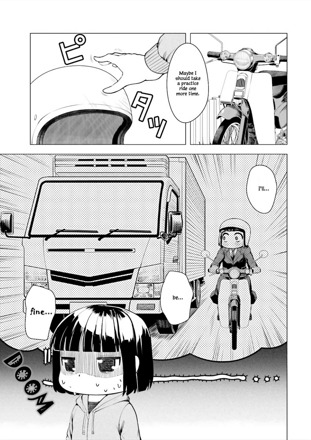 Super Cub Chapter 2 page 9 - Chapter 2: Gasu Ketsu "Out of Gas"