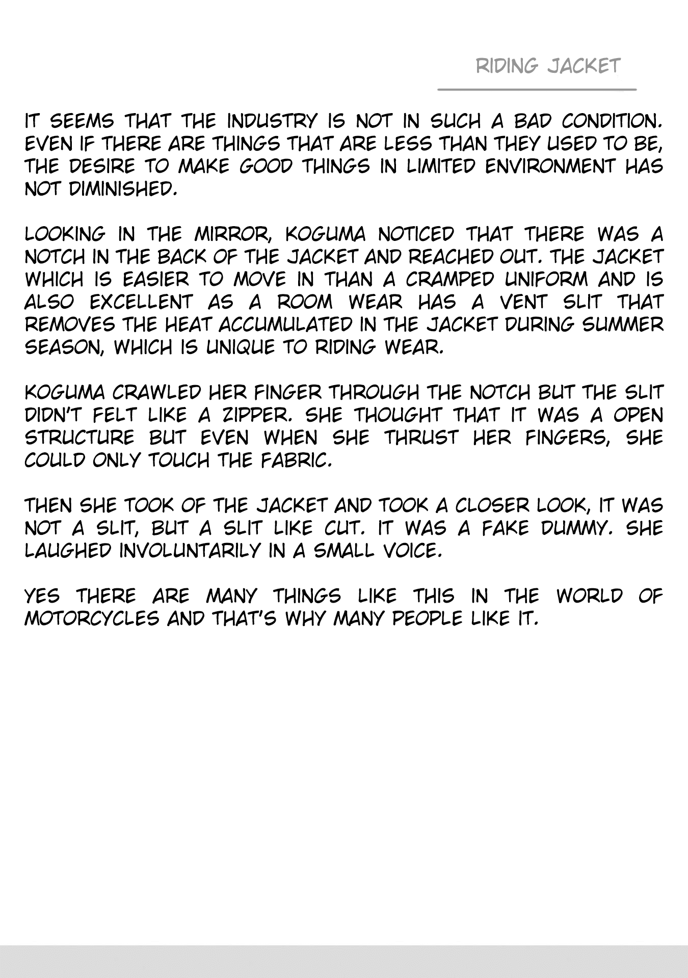 Super Cub Chapter 21.6 page 10 - Chapter 21.6: Volume 4 extras