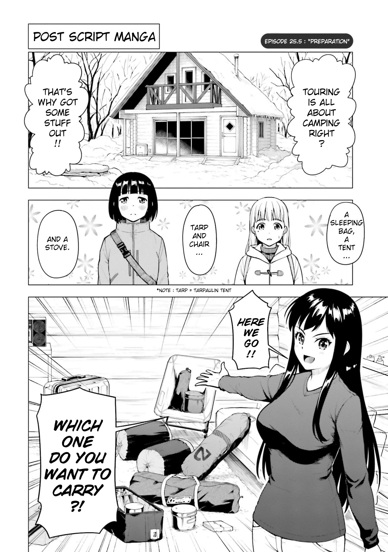 Super Cub Chapter 25.5 page 1 - Chapter 25.5: Preparation