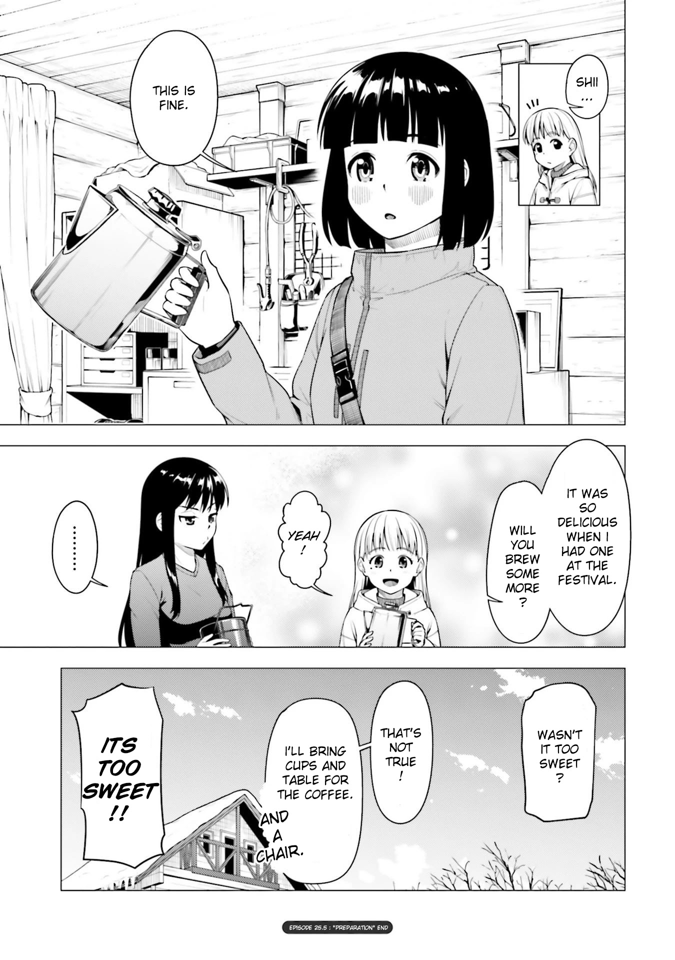 Super Cub Chapter 25.5 page 4 - Chapter 25.5: Preparation