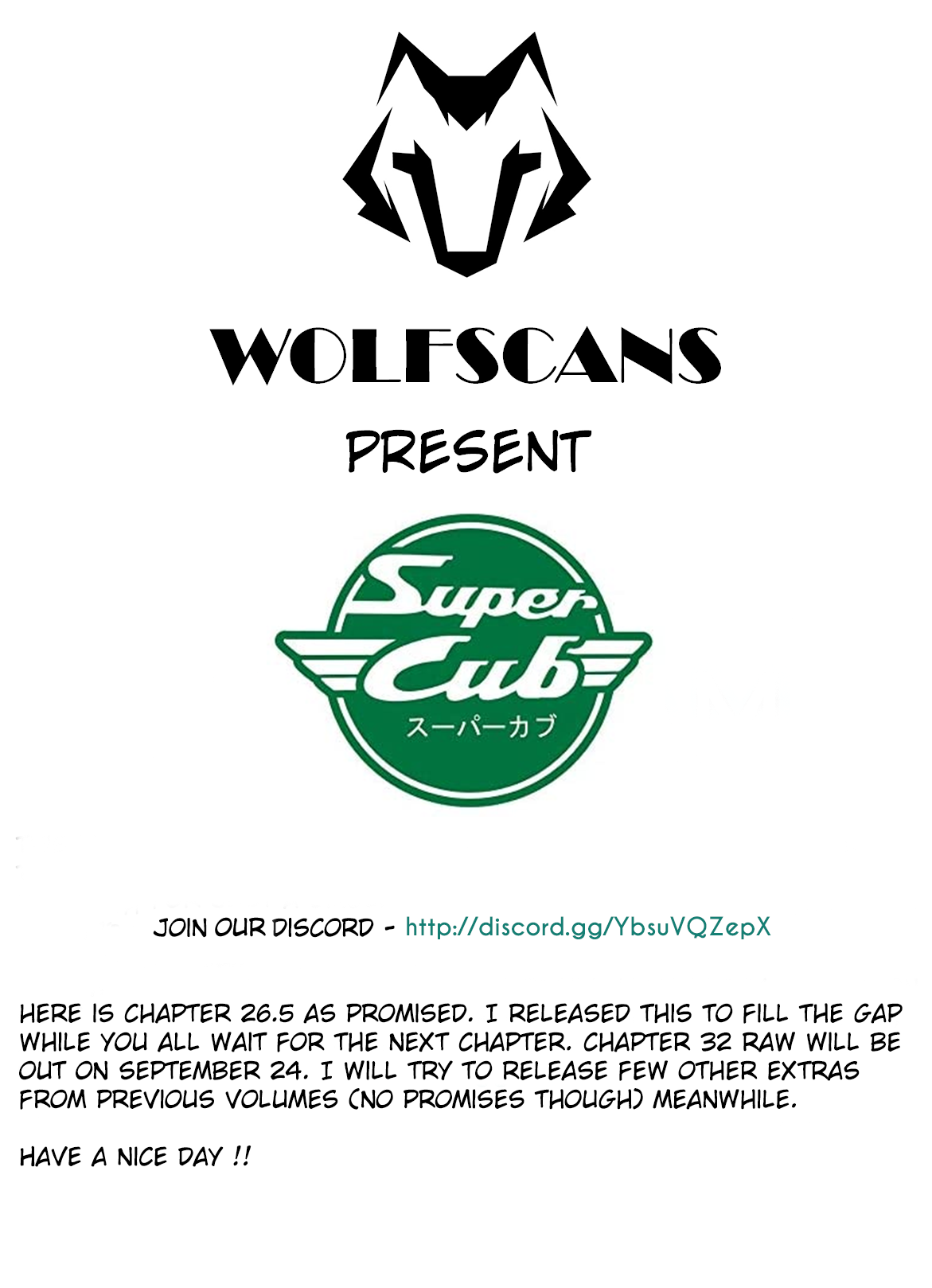 Super Cub Chapter 26.5 page 11 - Chapter 26.5: Touring