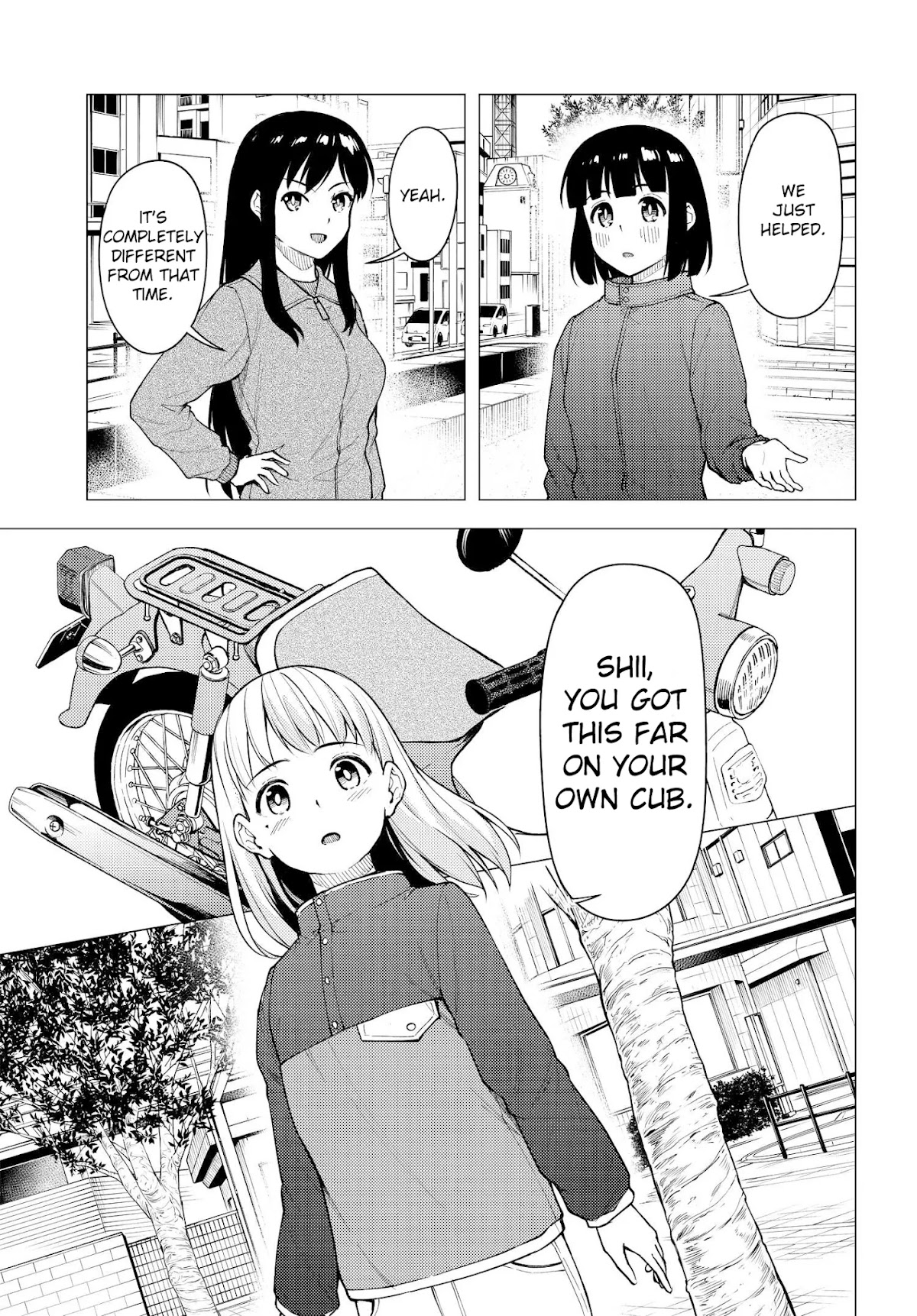Super Cub Chapter 26.5 page 9 - Chapter 26.5: Touring