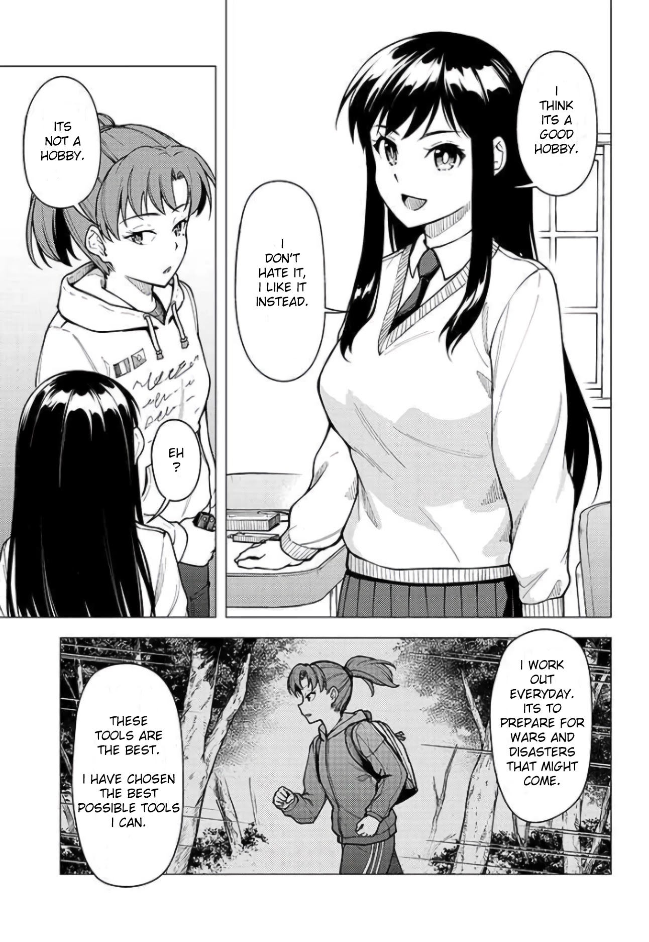 Super Cub Chapter 28 page 15 - Chapter 28: Koguma and Emi