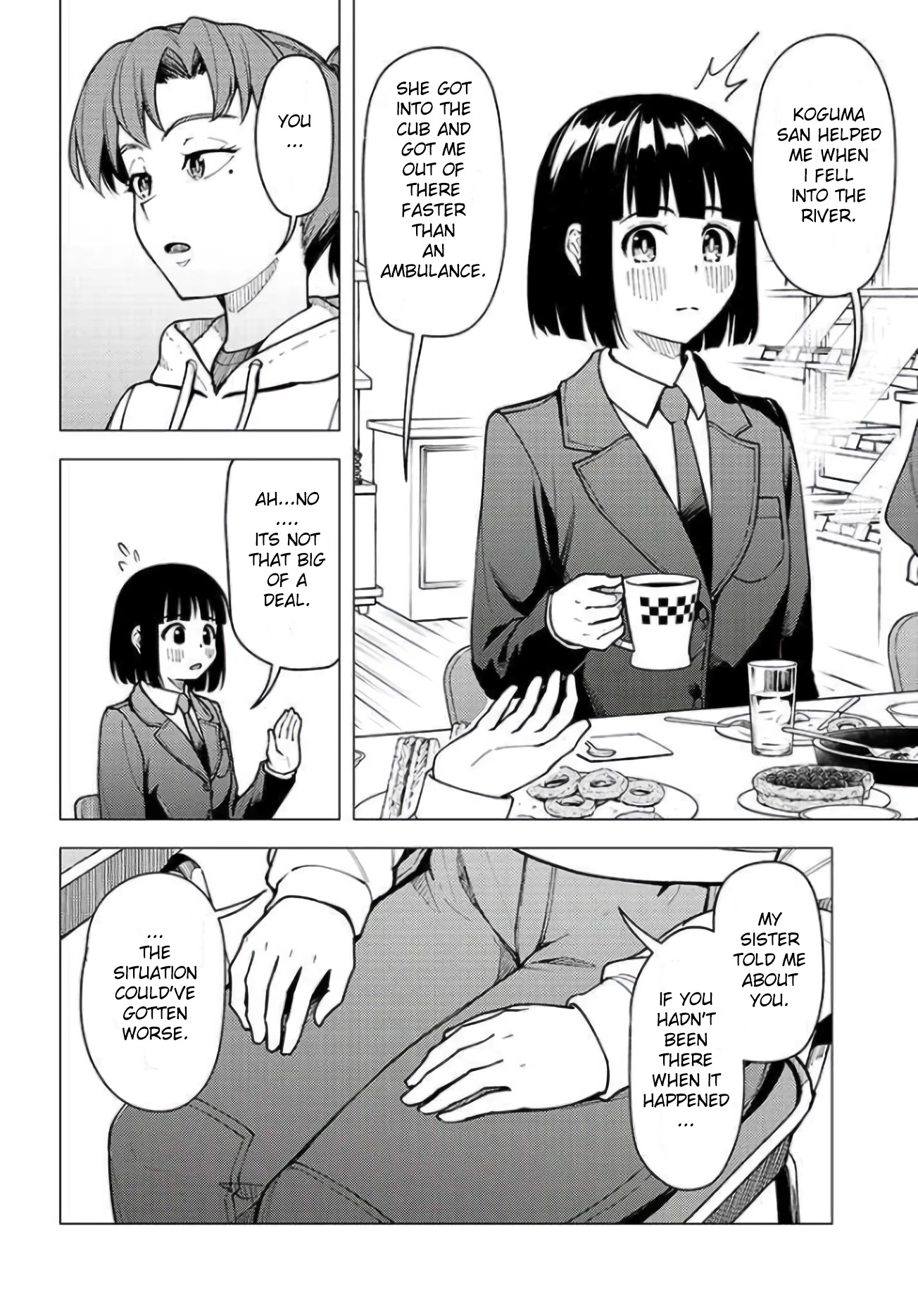Super Cub Chapter 28 page 18 - Chapter 28: Koguma and Emi