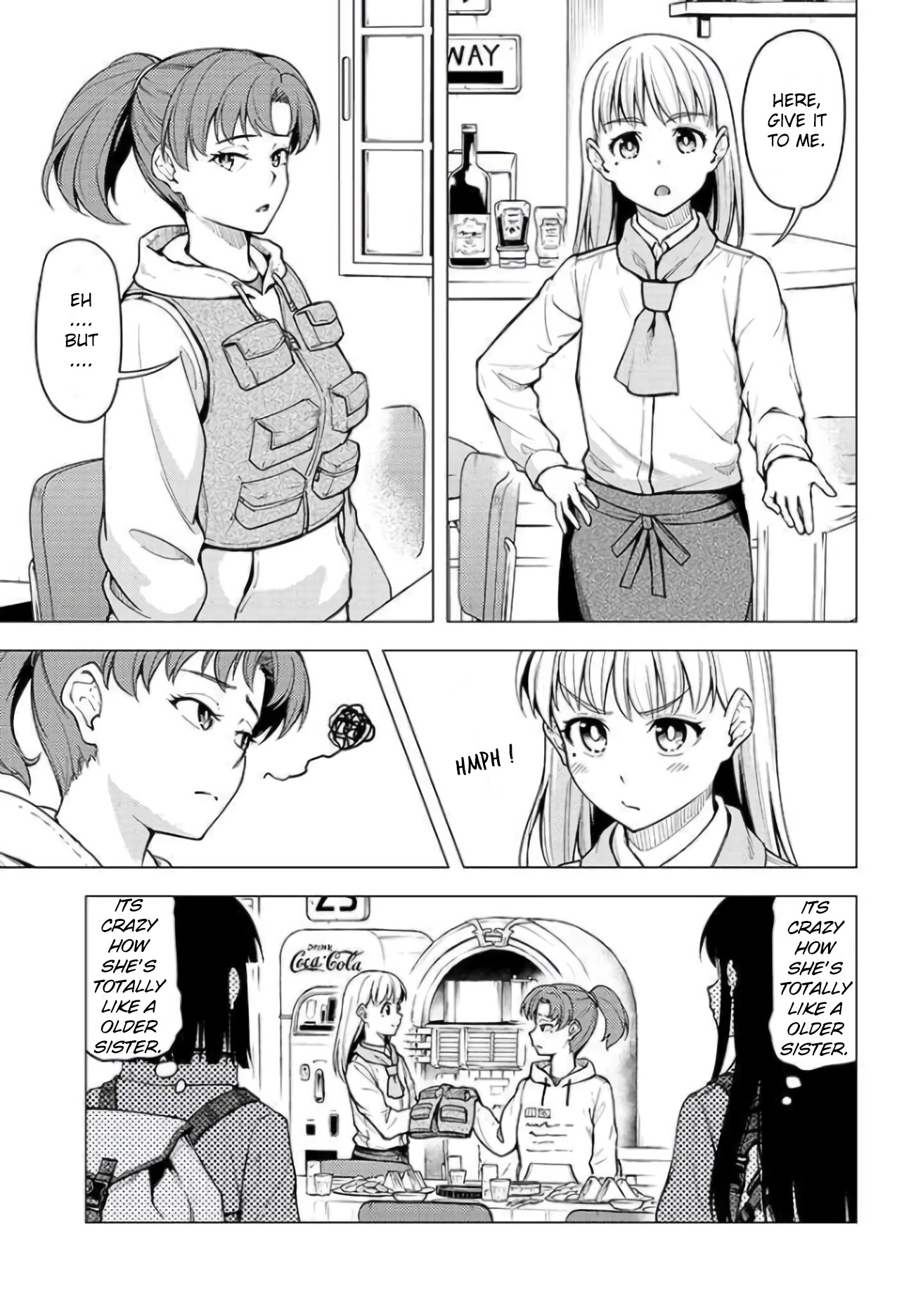 Super Cub Chapter 28 page 3 - Chapter 28: Koguma and Emi