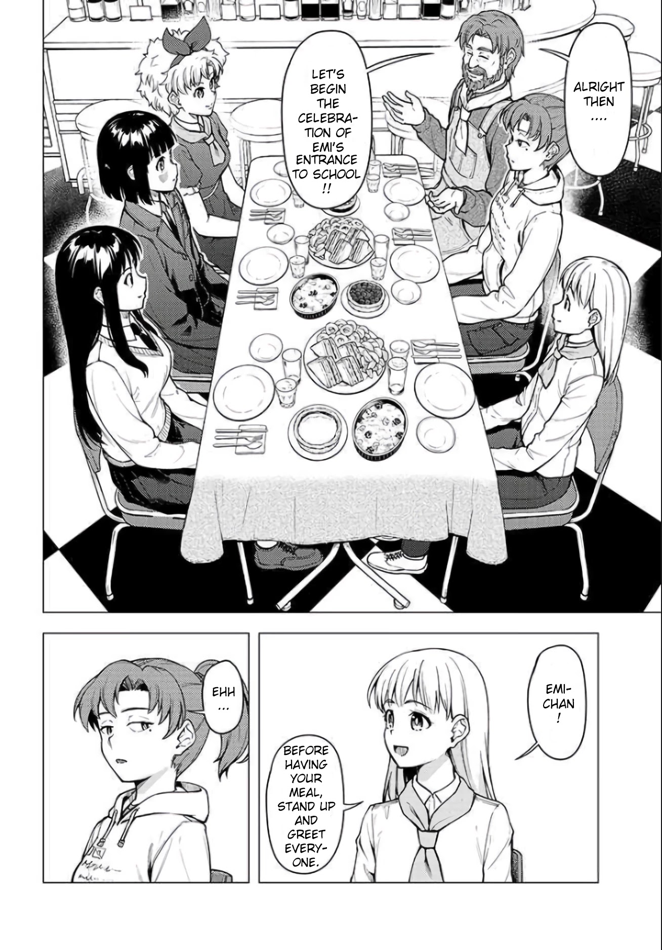 Super Cub Chapter 28 page 4 - Chapter 28: Koguma and Emi