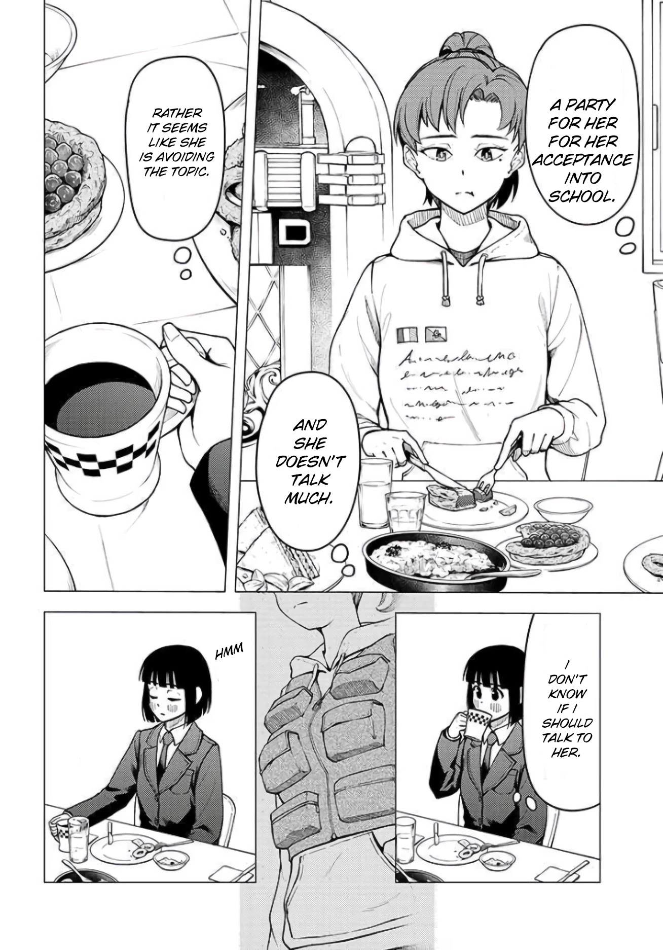 Super Cub Chapter 28 page 8 - Chapter 28: Koguma and Emi