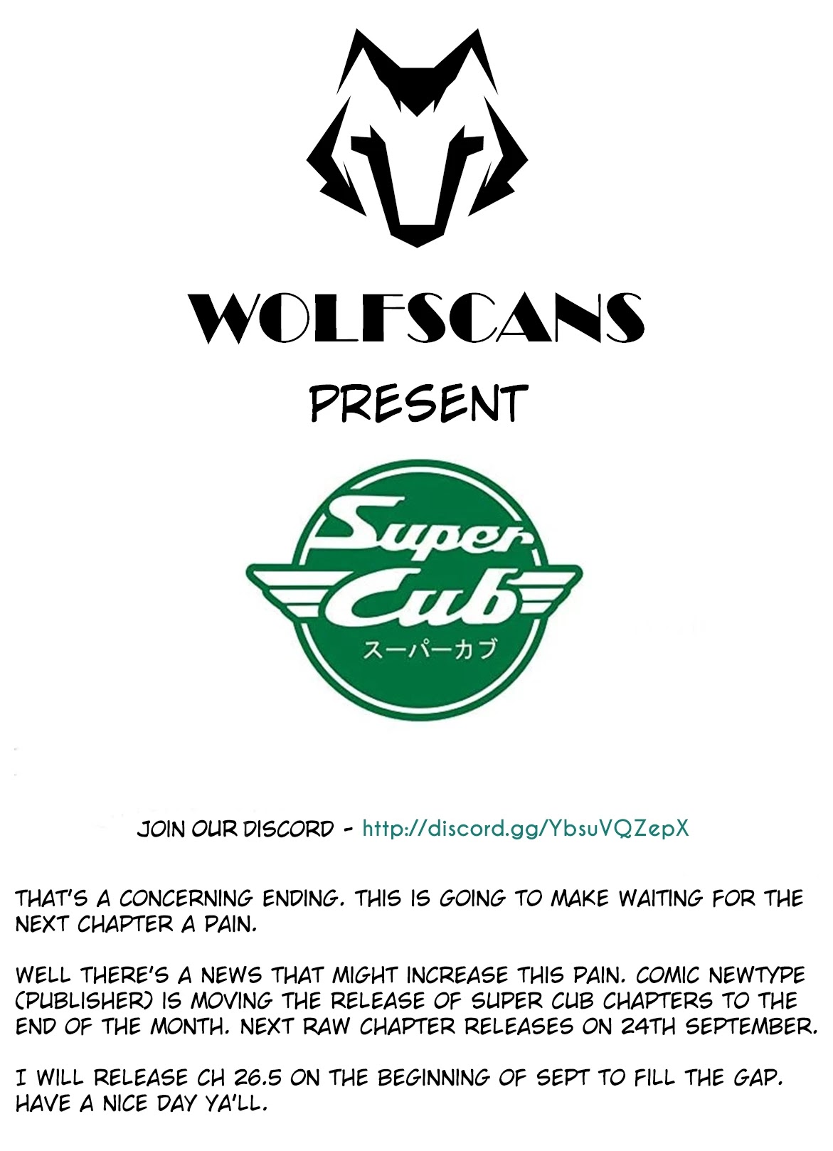 Super Cub Chapter 31 page 33 - Chapter 31: Consultation