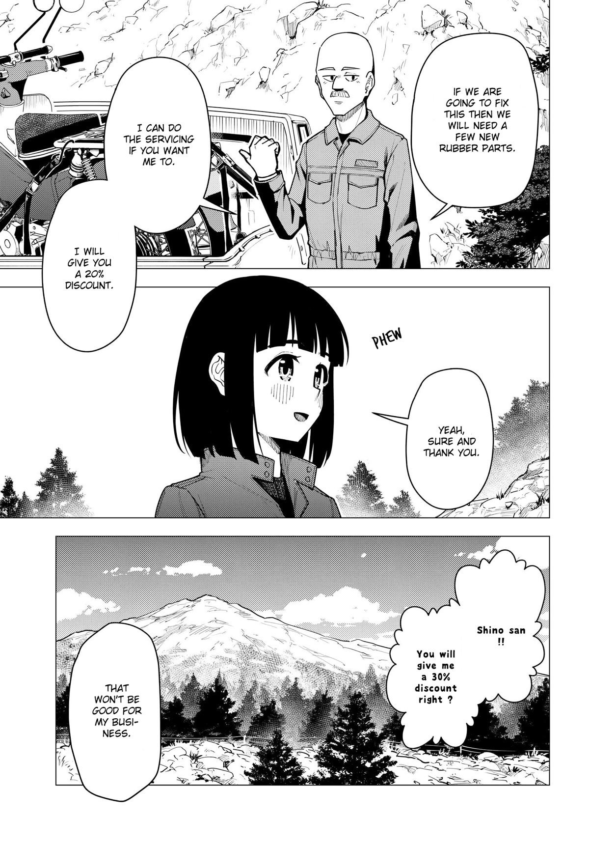 Super Cub Chapter 37 page 8 - Chapter 37: Repair