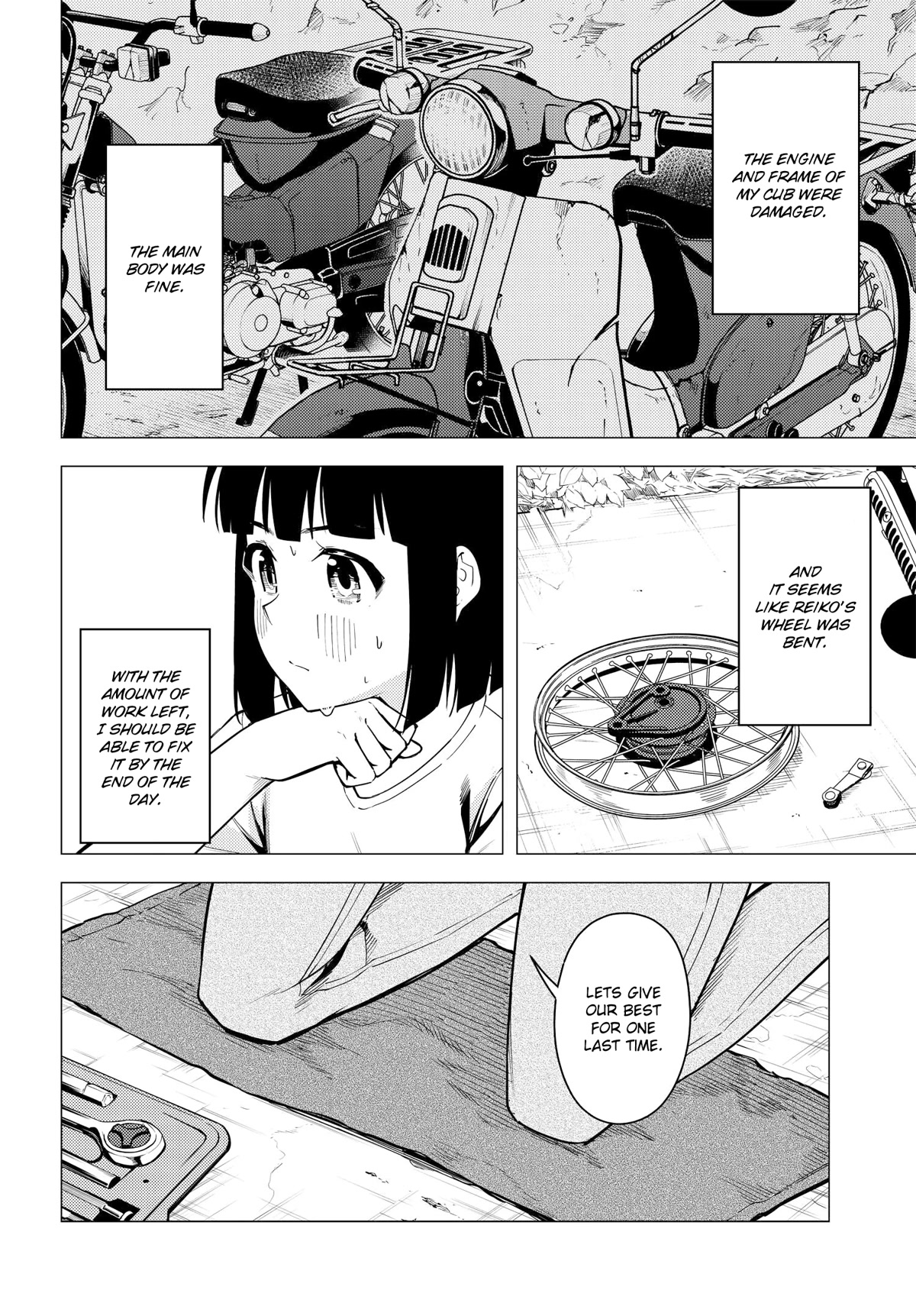 Super Cub Chapter 38 page 10 - Chapter 38: Diassembling Shop