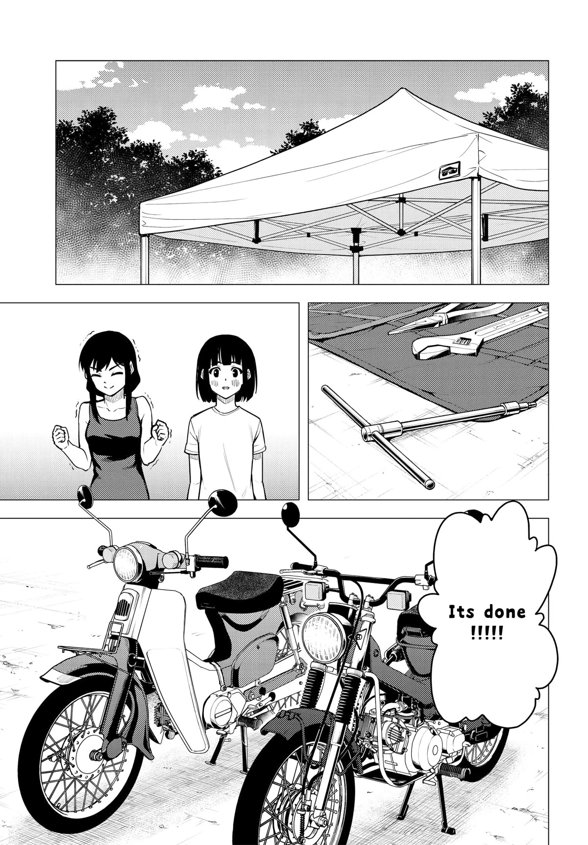 Super Cub Chapter 38 page 11 - Chapter 38: Diassembling Shop