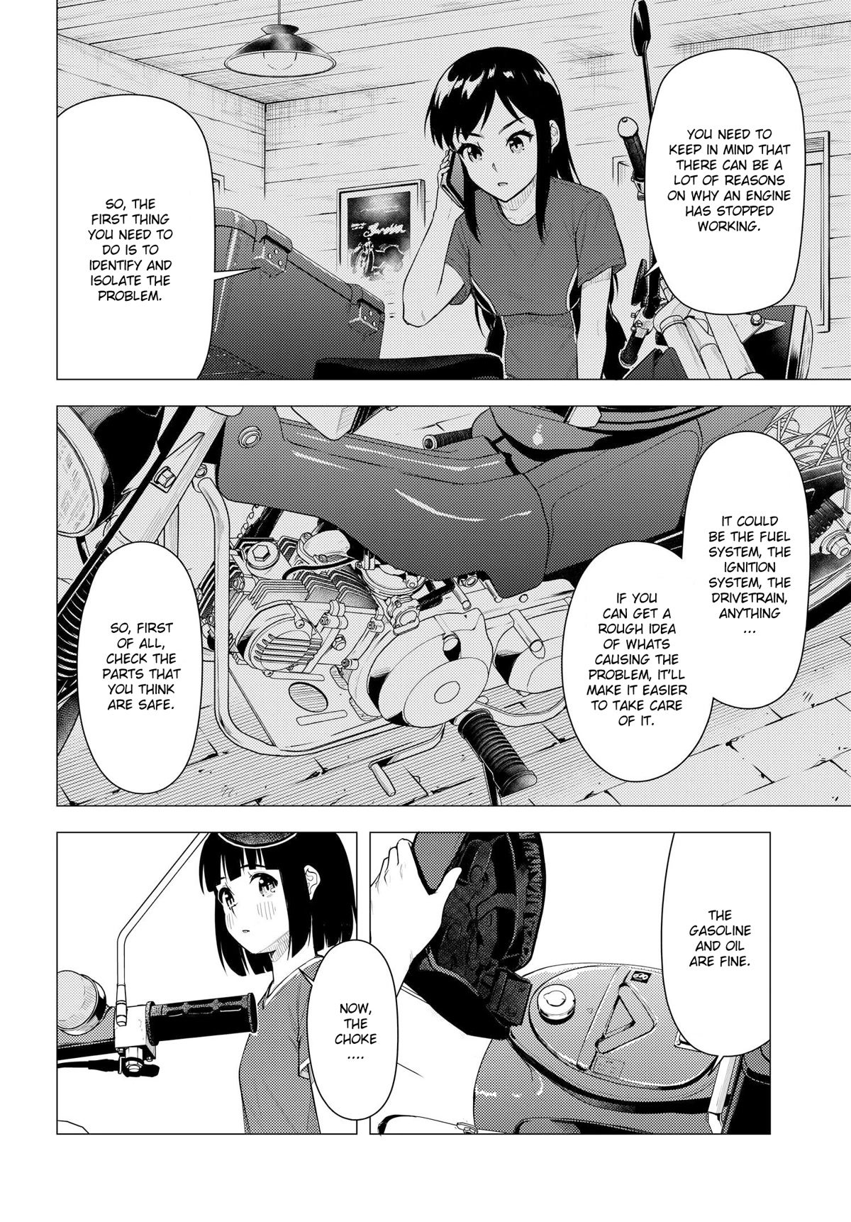 Super Cub Chapter 40 page 6 - Chapter 40: Advice