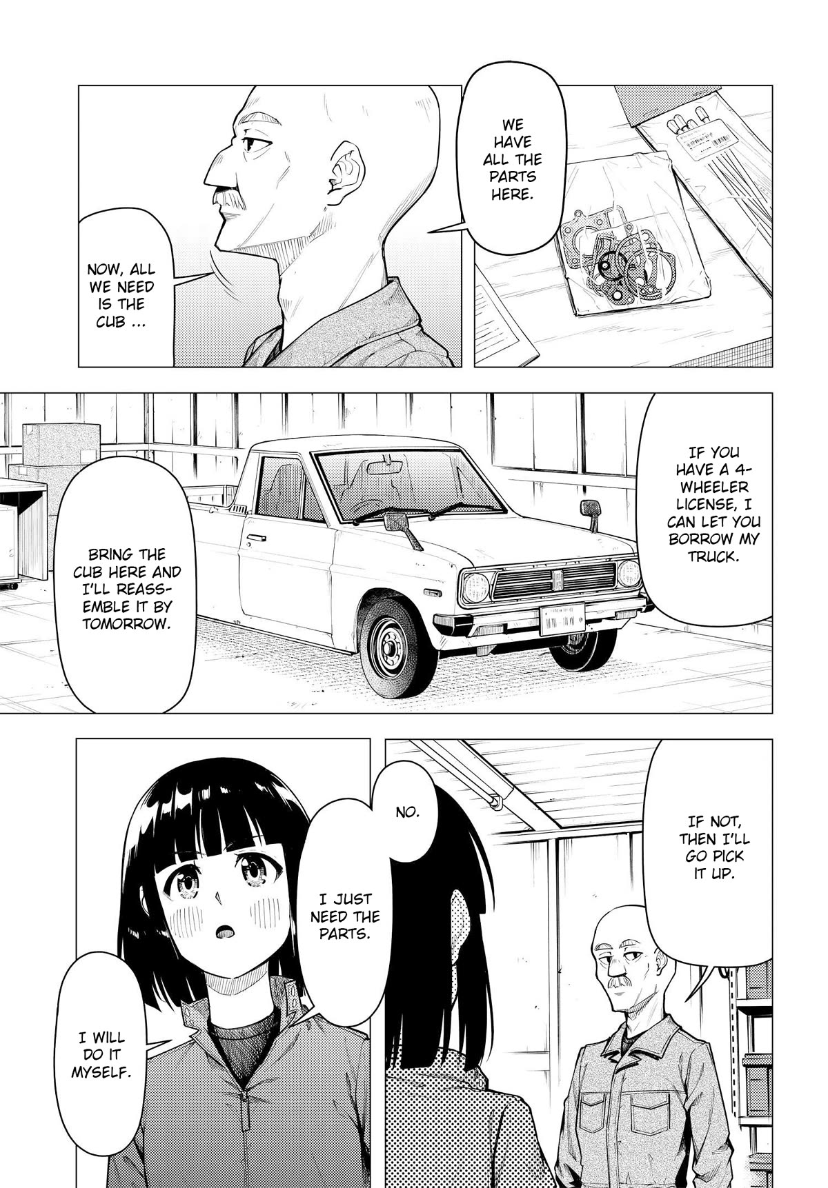 Super Cub Chapter 43 page 10 - Chapter 43: Determination