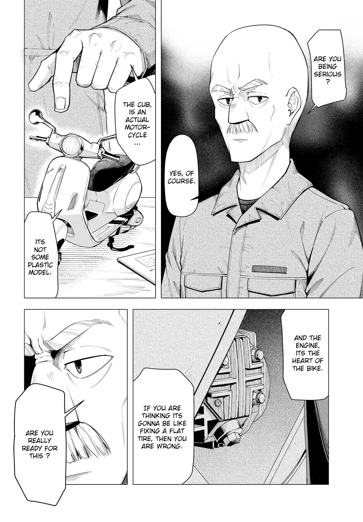 Super Cub Chapter 43 page 11 - Chapter 43: Determination