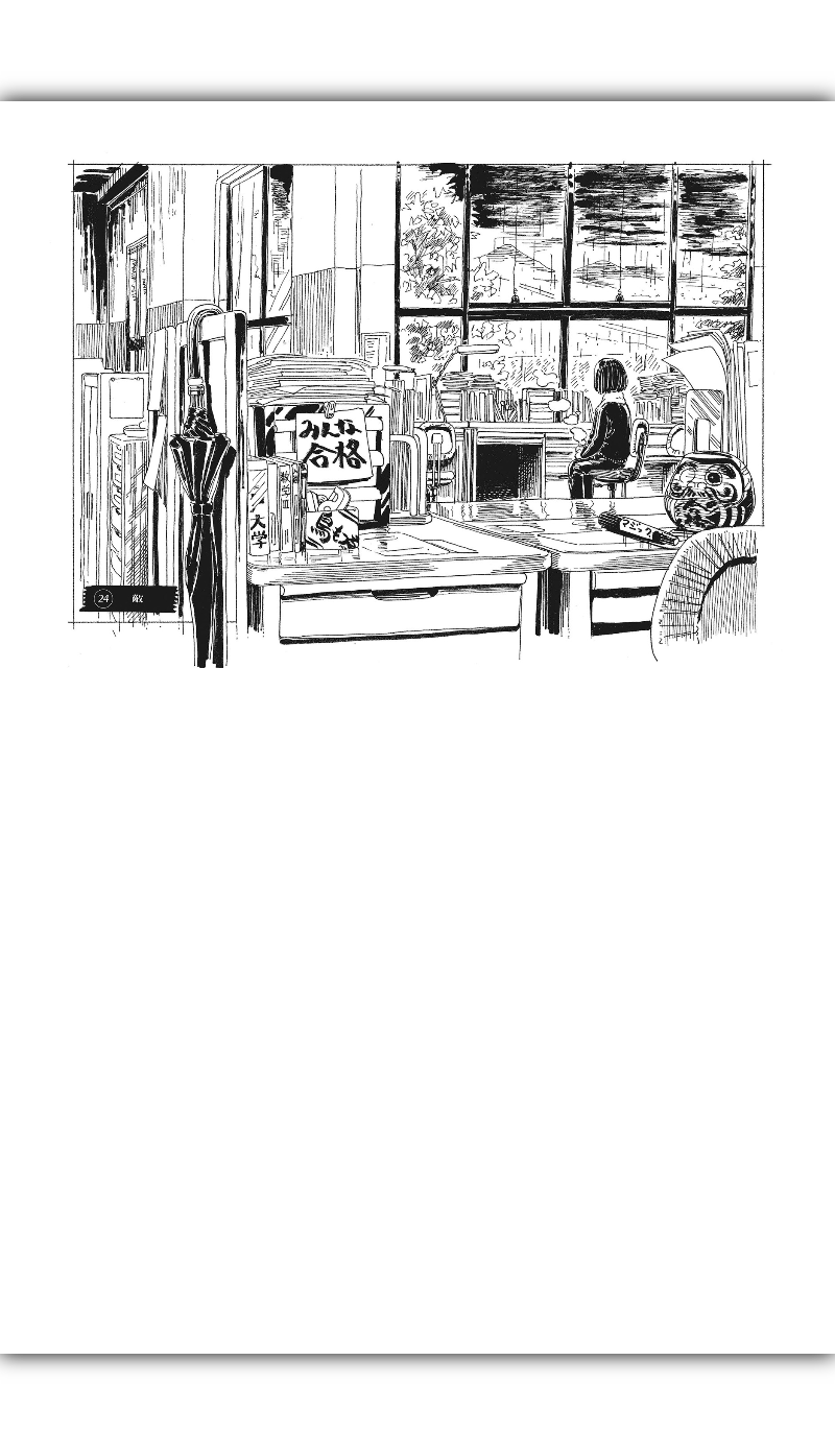 Super Cub Chapter 5.1 page 10 - Chapter 5.1: Art of the Super Cub LN, by Hiro
