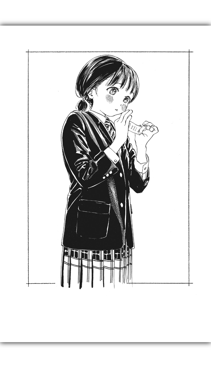 Super Cub Chapter 5.1 page 8 - Chapter 5.1: Art of the Super Cub LN, by Hiro