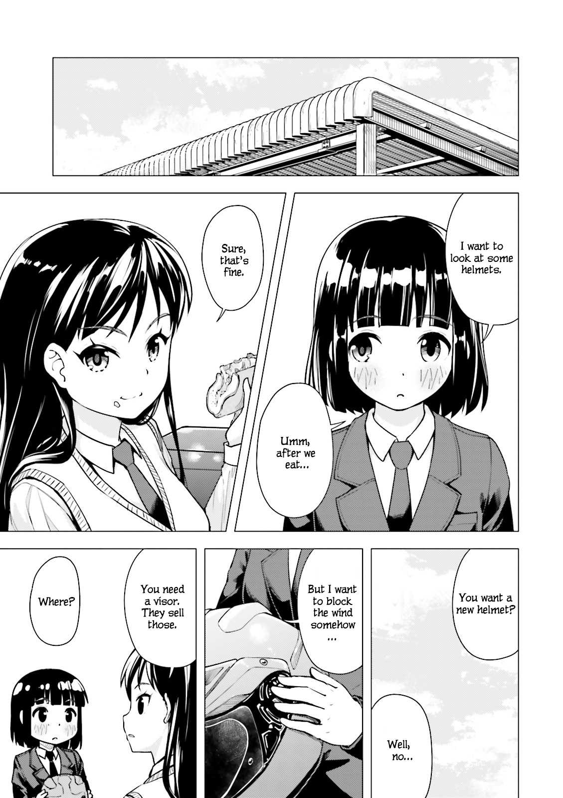Super Cub Chapter 5 page 11 - Chapter 5: Kiwotsukete "Be Careful"