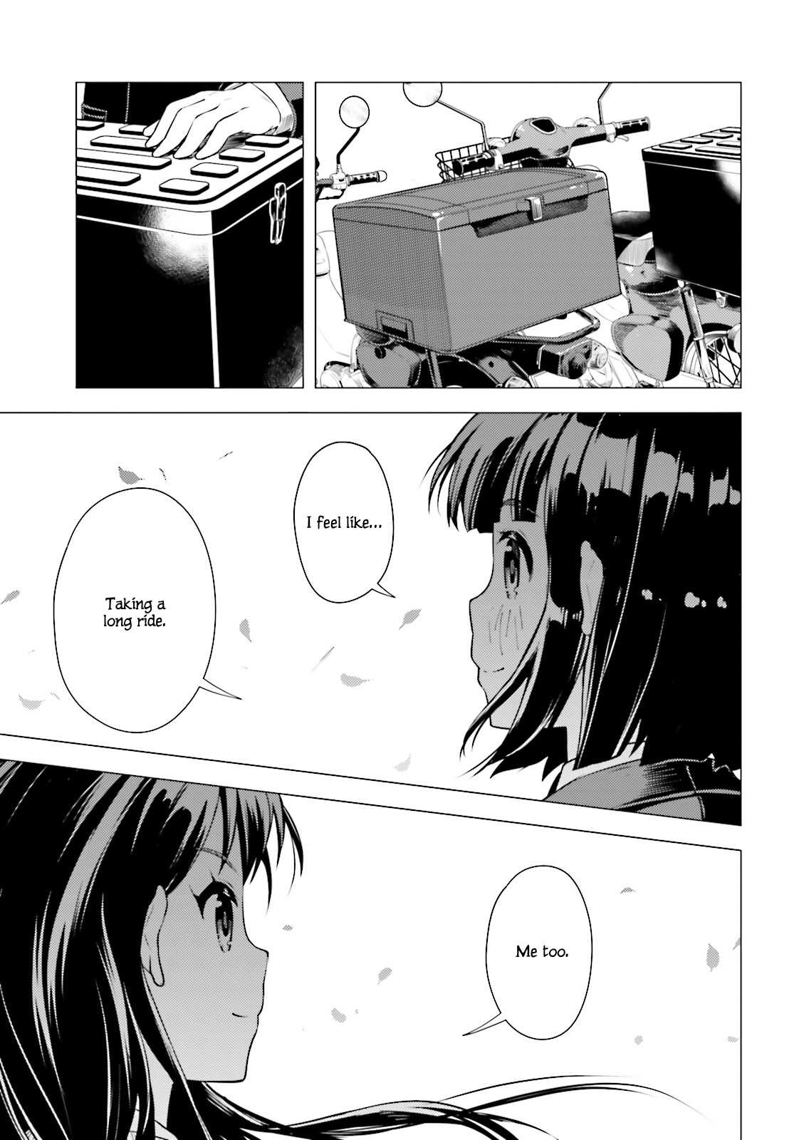 Super Cub Chapter 5 page 17 - Chapter 5: Kiwotsukete "Be Careful"