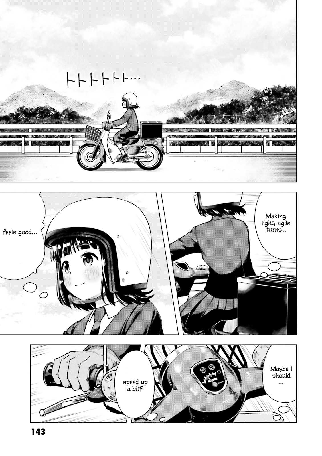 Super Cub Chapter 5 page 9 - Chapter 5: Kiwotsukete "Be Careful"