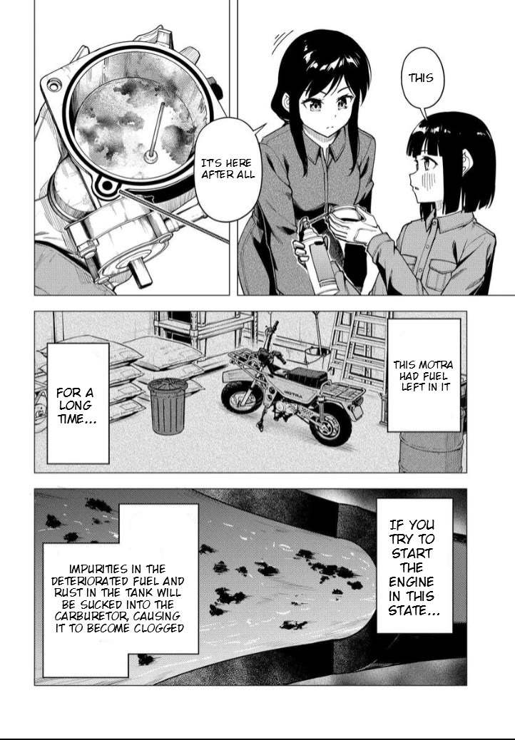Super Cub Chapter 52.2 page 12 - Chapter 52.2: Motra Repair (Part 2)