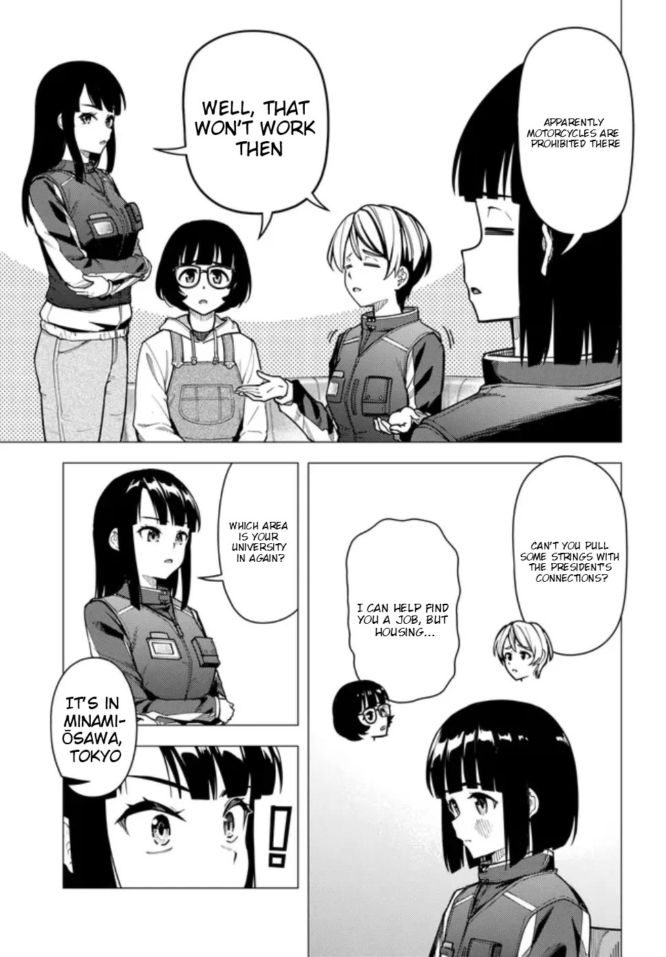 Super Cub Chapter 56 page 4 - Chapter 56: House Hunting