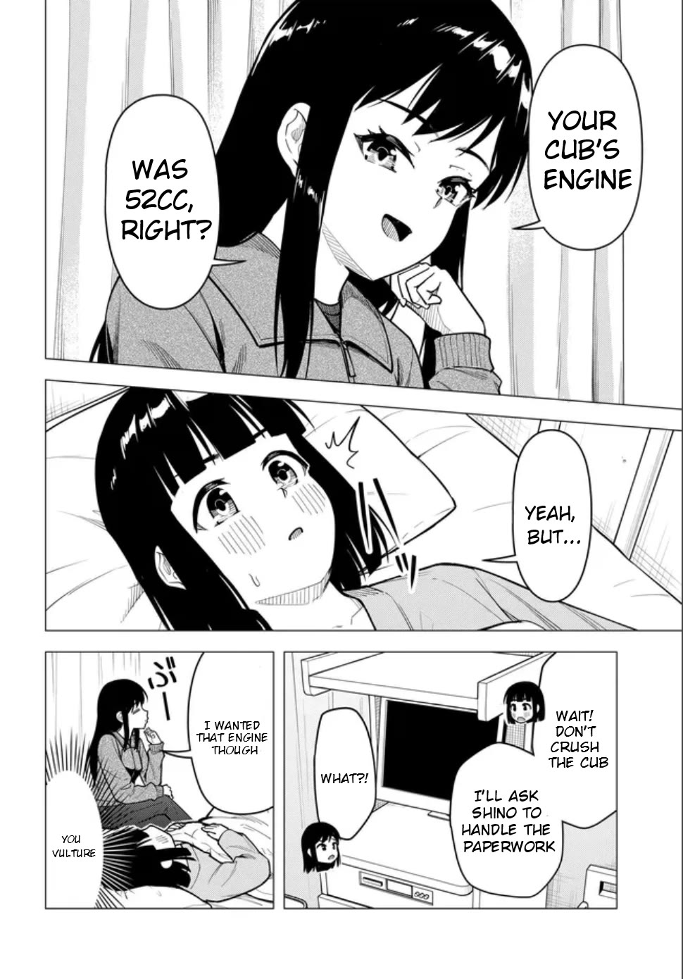 Super Cub Chapter 57.2 page 13 - Chapter 57.2: Hospital (Part 2)