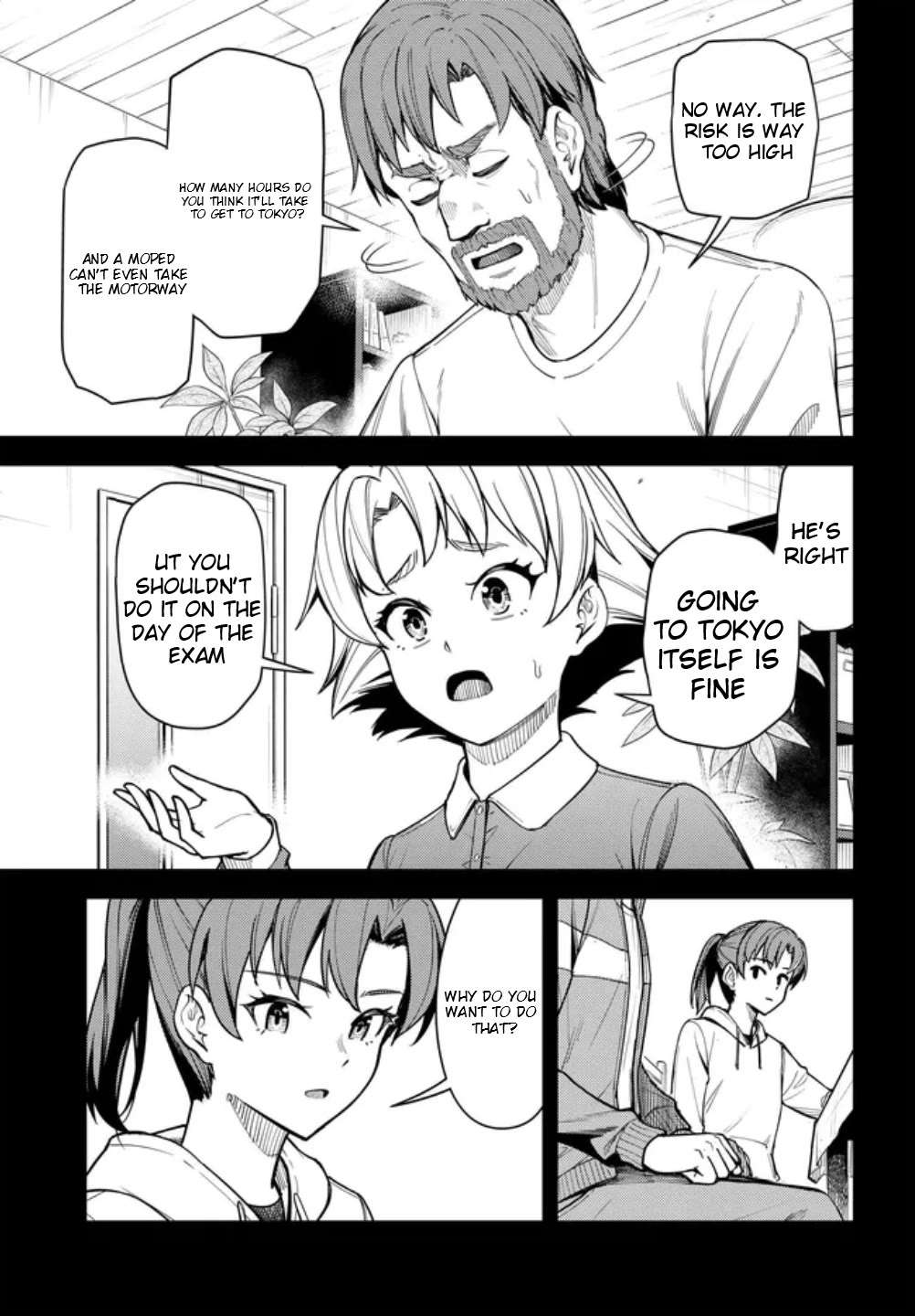 Super Cub Chapter 61 page 6 - Chapter 61: Shii's Challenge (Part 1)