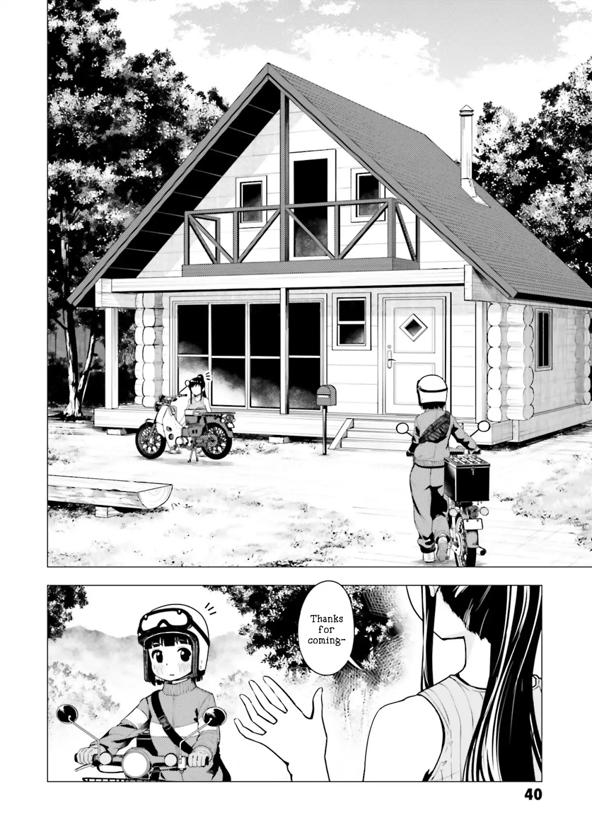 Super Cub Chapter 7 page 4 - Chapter 7: Log Cabin
