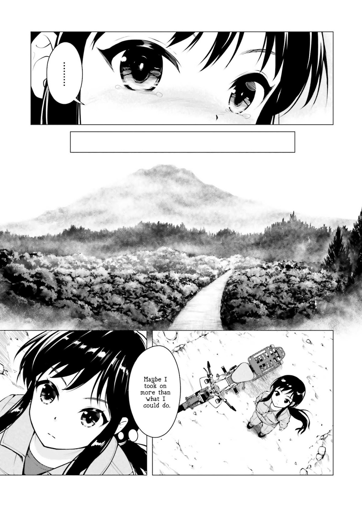 Super Cub Chapter 8 page 17 - Chapter 8: Reiko no Natsu "Reiko's Summer"