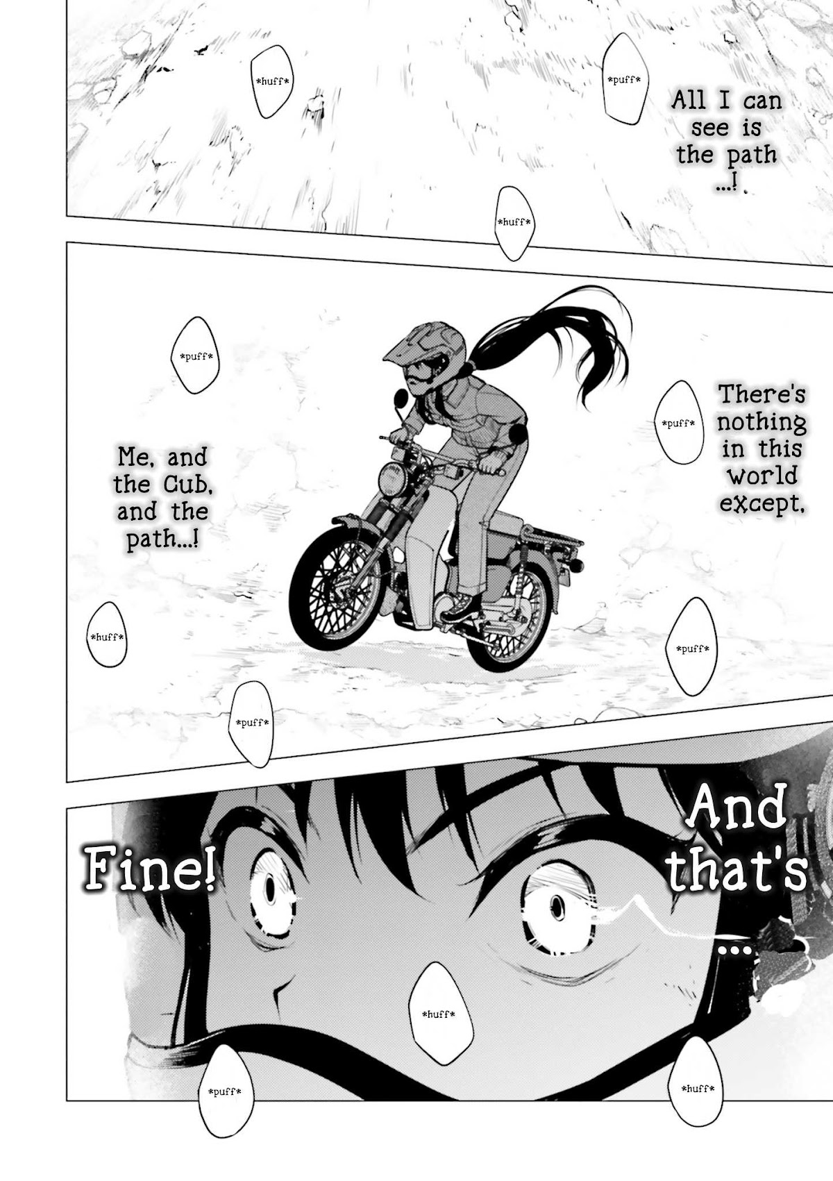 Super Cub Chapter 9 page 18 - Chapter 9: Fujisan "Mt. Fuji"