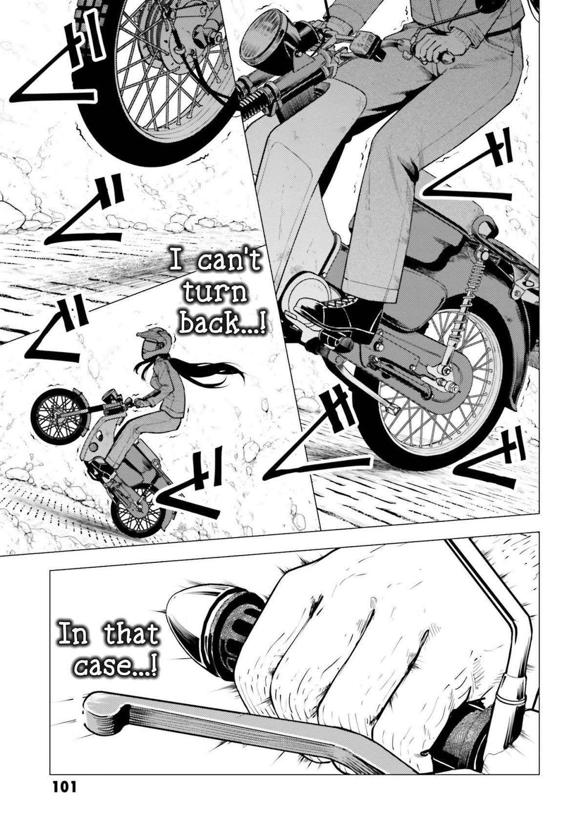 Super Cub Chapter 9 page 21 - Chapter 9: Fujisan "Mt. Fuji"