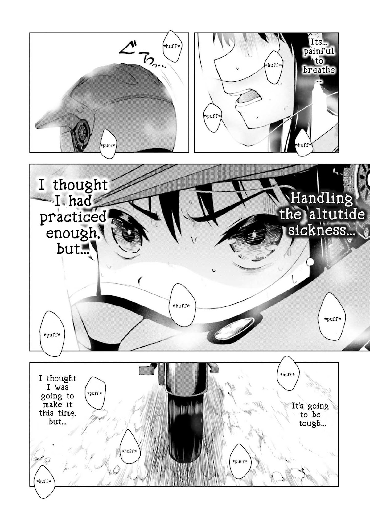 Super Cub Chapter 9 page 8 - Chapter 9: Fujisan "Mt. Fuji"