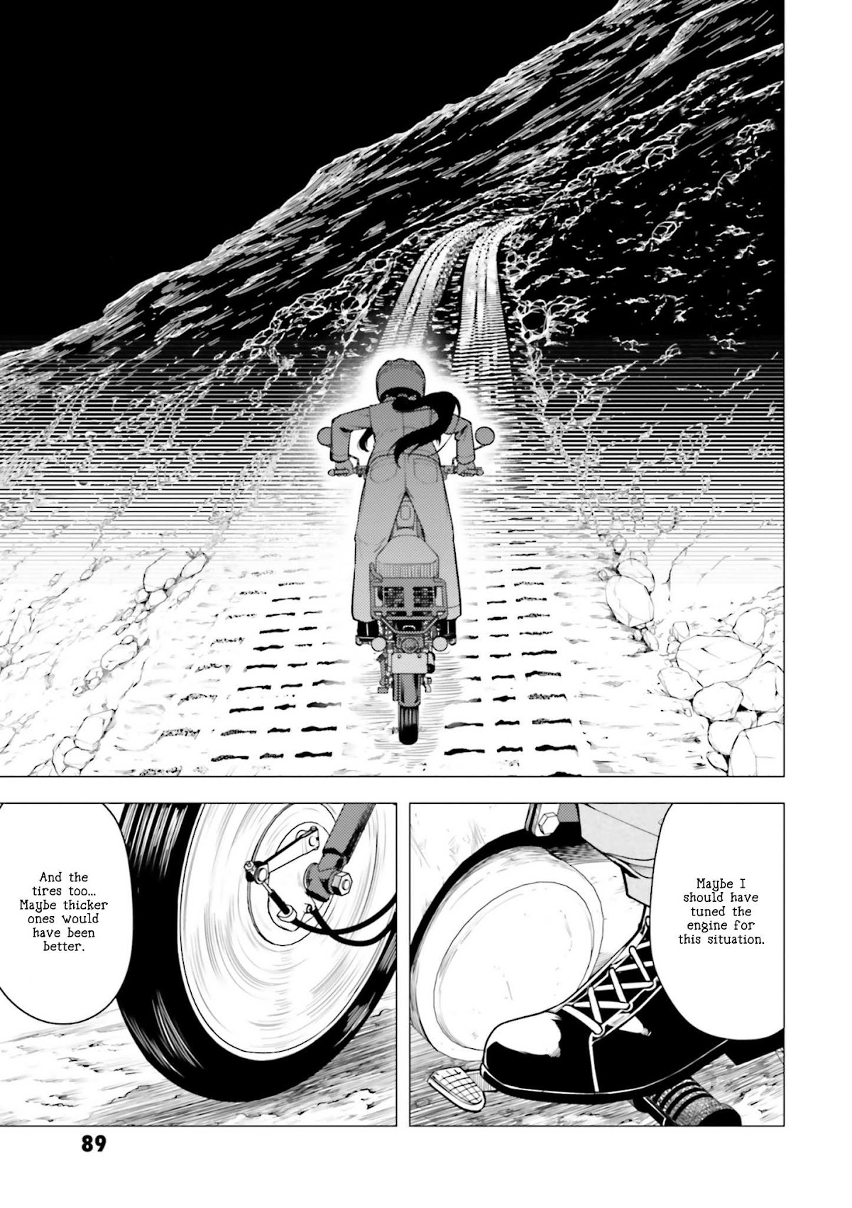 Super Cub Chapter 9 page 9 - Chapter 9: Fujisan "Mt. Fuji"