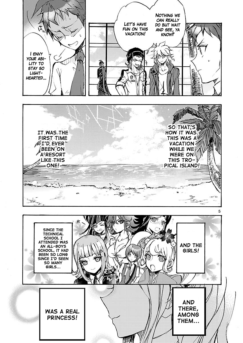 Super Dangan Ronpa 2: Kazuichi Souda in the Middle of Despair-Inducing Casuality Chapter 0 page 5 - Chapter 0