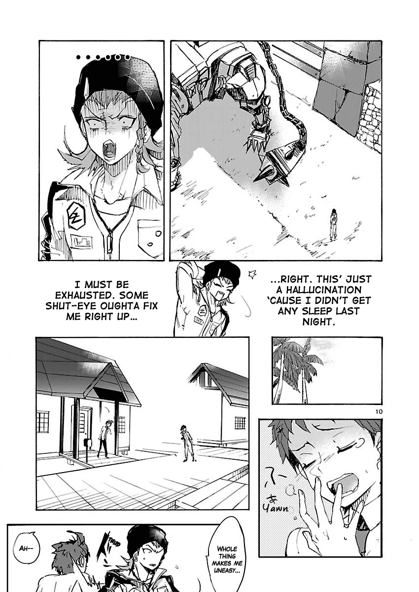 Super Dangan Ronpa 2: Kazuichi Souda in the Middle of Despair-Inducing Casuality Chapter 1 page 10 - Chapter 1
