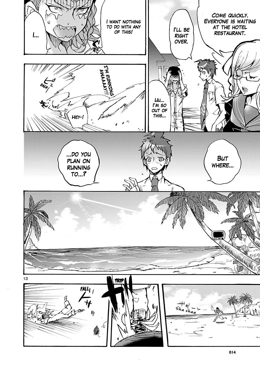 Super Dangan Ronpa 2: Kazuichi Souda in the Middle of Despair-Inducing Casuality Chapter 1 page 13 - Chapter 1