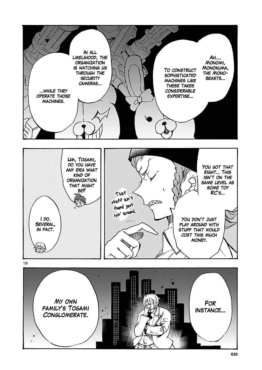Super Dangan Ronpa 2: Kazuichi Souda in the Middle of Despair-Inducing Casuality Chapter 1 page 19 - Chapter 1