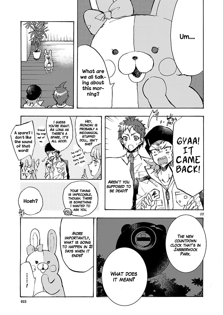 Super Dangan Ronpa 2: Kazuichi Souda in the Middle of Despair-Inducing Casuality Chapter 1 page 22 - Chapter 1