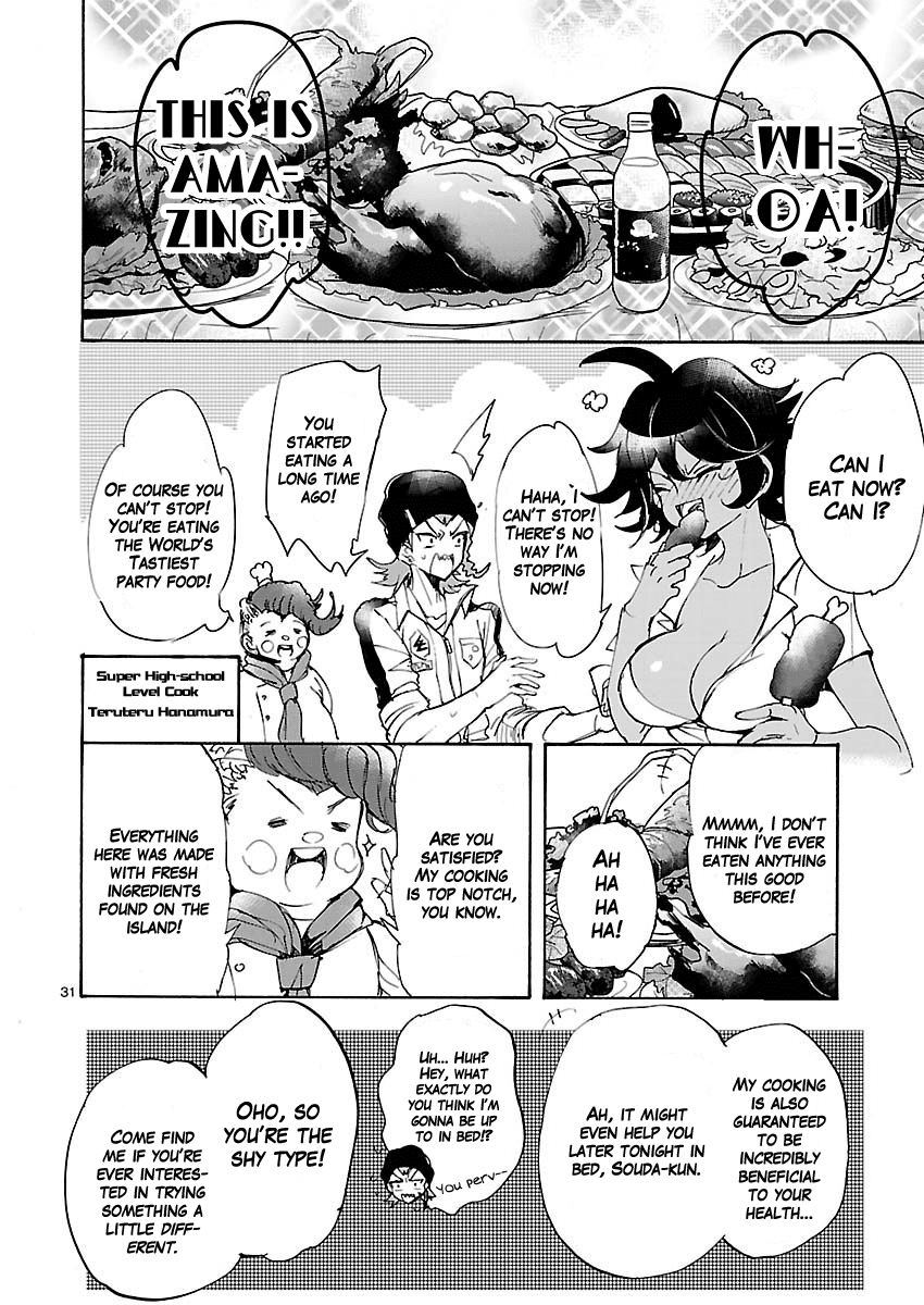 Super Dangan Ronpa 2: Kazuichi Souda in the Middle of Despair-Inducing Casuality Chapter 1 page 31 - Chapter 1