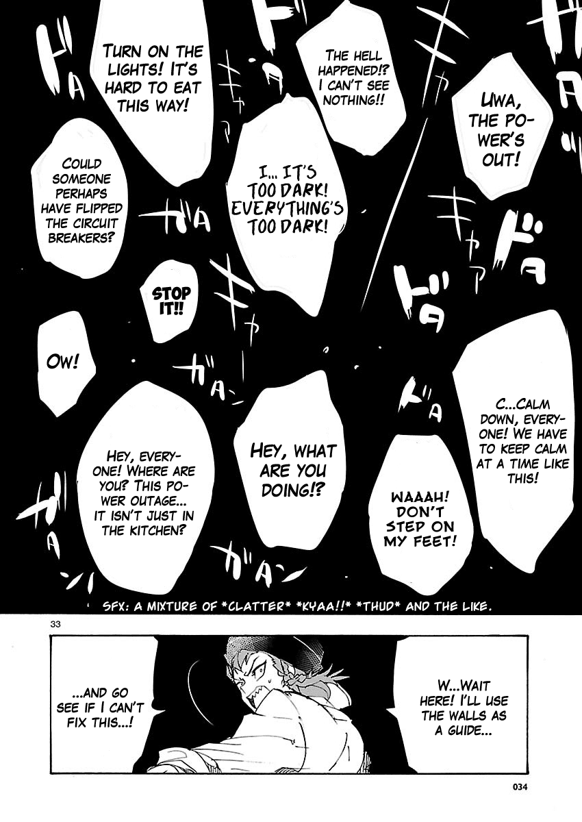 Super Dangan Ronpa 2: Kazuichi Souda in the Middle of Despair-Inducing Casuality Chapter 1 page 33 - Chapter 1