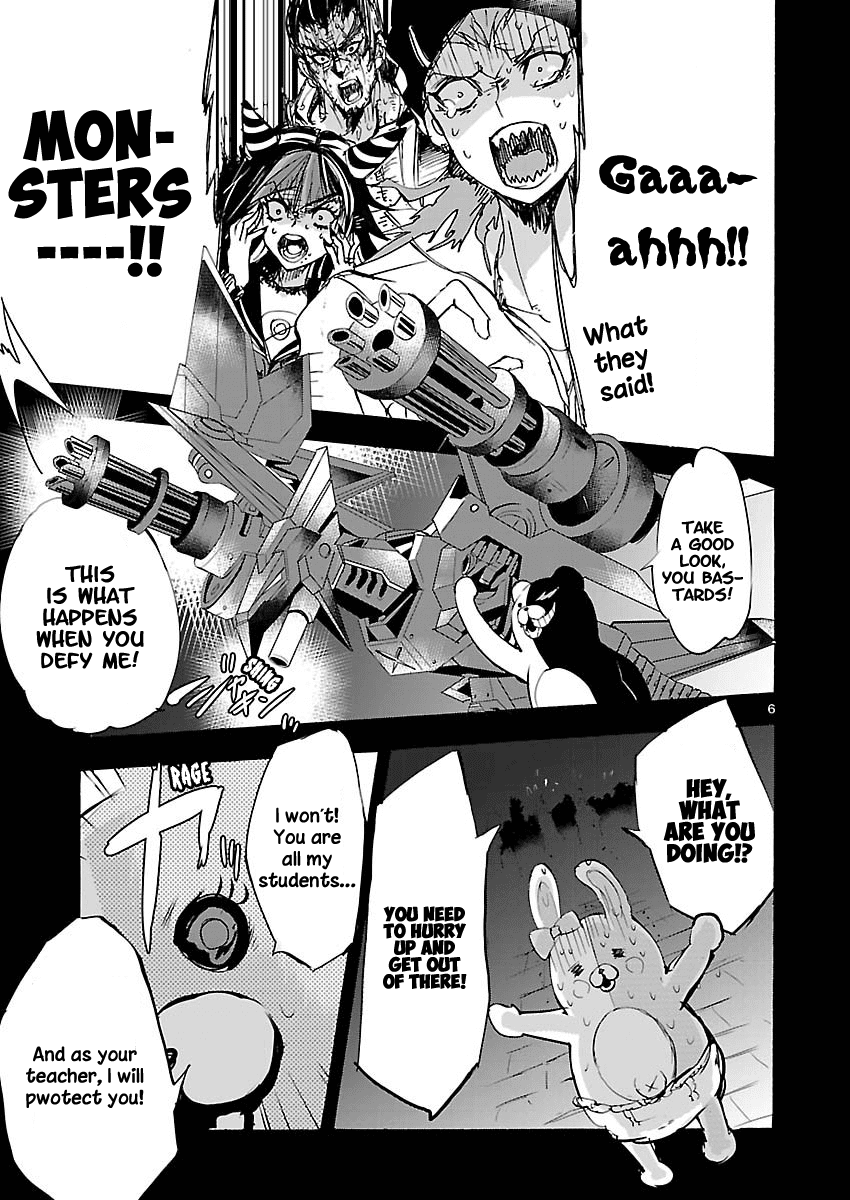 Super Dangan Ronpa 2: Kazuichi Souda in the Middle of Despair-Inducing Casuality Chapter 1 page 6 - Chapter 1
