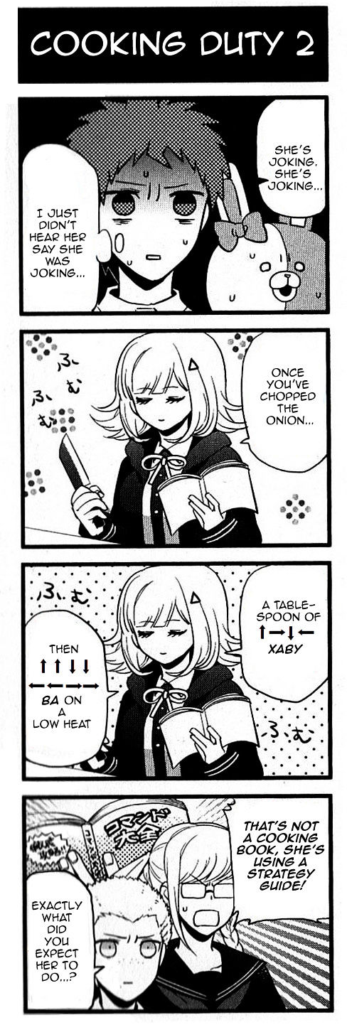 Super Danganronpa 2 4-koma Kings Chapter 1 page 34 - Chapter 1 : Part 1