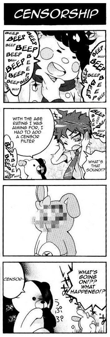 Super Danganronpa 2 4-koma Kings Chapter 1 page 36 - Chapter 1 : Part 1
