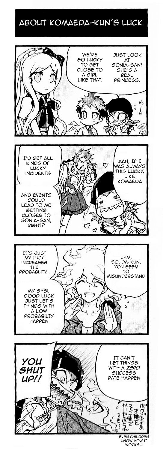 Super Danganronpa 2 4-koma Kings Chapter 1 page 4 - Chapter 1 : Part 1