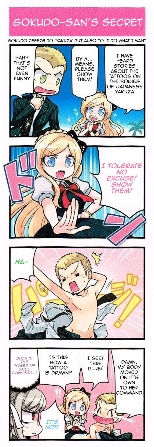 Super Danganronpa 2 4-koma Kings Chapter 2 page 14 - Chapter 2 : Part 2